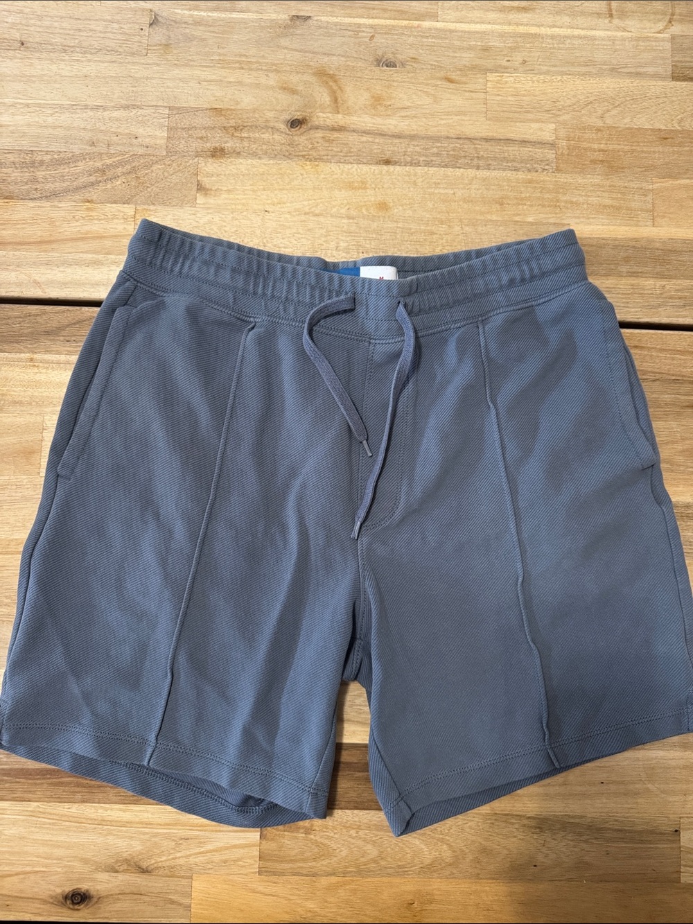 Old Navy Men's Blue Gray Athletic Drawstring Shorts